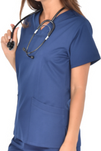 Load image into Gallery viewer, Mini Marilyn (brand) V Neck Jogger Scrub Set