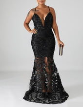 Load image into Gallery viewer, Princess Lace Mermaid Dress