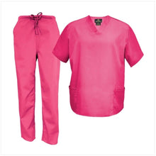 Load image into Gallery viewer, Natural Uniforms (brand) Unisex V Neck Scrub Set
