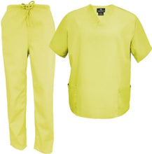 Load image into Gallery viewer, Natural Uniforms (brand) Unisex V Neck Scrub Set