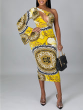 Load image into Gallery viewer, ✨ Cora Gold Maxi Dress ✨