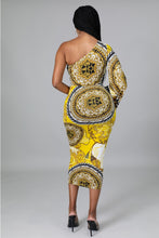 Load image into Gallery viewer, ✨ Cora Gold Maxi Dress ✨