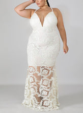 Load image into Gallery viewer, Princess Lace Mermaid Dress