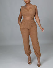 Load image into Gallery viewer, ❄Fuzzy Teddy 3pc Pant Set ❄