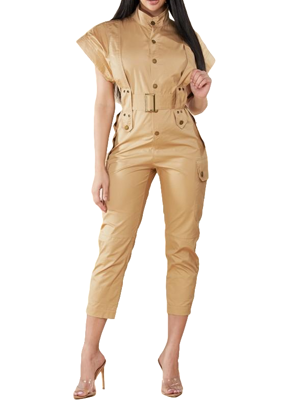 Jada Cargo Jumpsuit