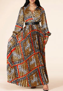 Fiona "Lioness"Dress Maxi Dress- Pre-Order