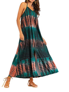 Henna Halter Top Maxi Dress