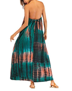 Henna Halter Top Maxi Dress