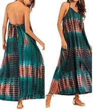 Load image into Gallery viewer, Henna Halter Top Maxi Dress
