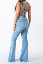 Load image into Gallery viewer, 🔥Carina Denim Criss Cross Jumpsuit🔥
