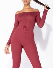 Load image into Gallery viewer, Kelly Rib Knit Long Sleeve Jumpsuit
