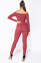 Load image into Gallery viewer, Kelly Rib Knit Long Sleeve Jumpsuit
