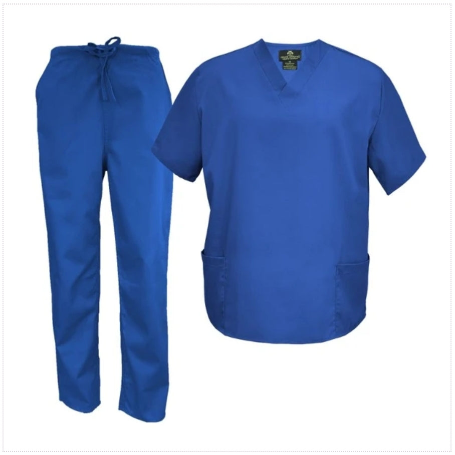 Natural Uniforms (brand) Unisex V Neck Scrub Set