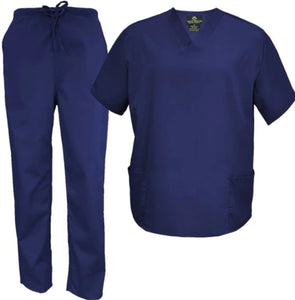 Natural Uniforms (brand) Unisex V Neck Scrub Set