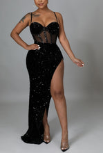 Load image into Gallery viewer, Sasha Sizzle Maxi Dress
