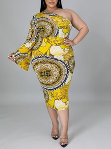✨ Cora Gold Maxi Dress ✨