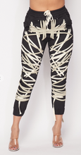 Load image into Gallery viewer, Lace-Up Natural Color Pants Pre-Order
