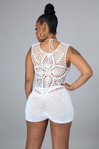 🔥"She Shredded" Cover Up Romper 🔥